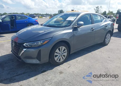 2025 Nissan Sentra S из США, поврежденный, VIN 3N1AB8BV5SY282282